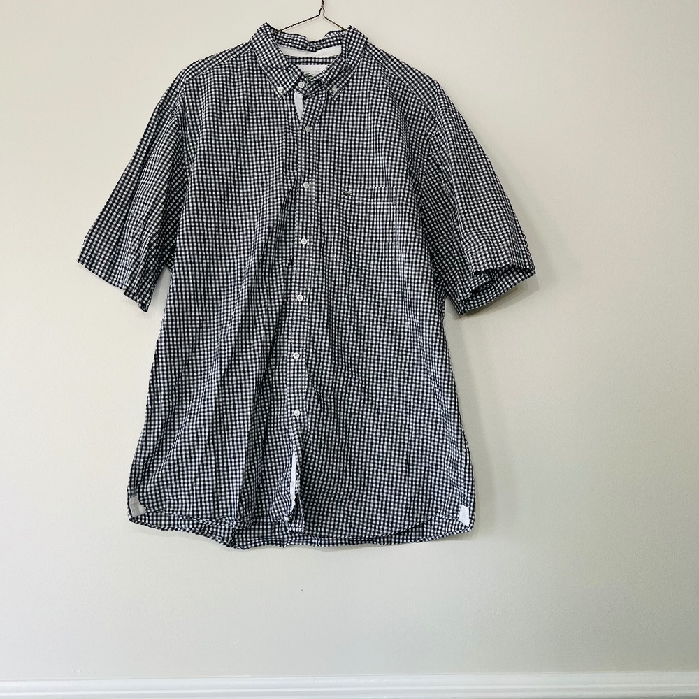Lacoste short sleeved button down